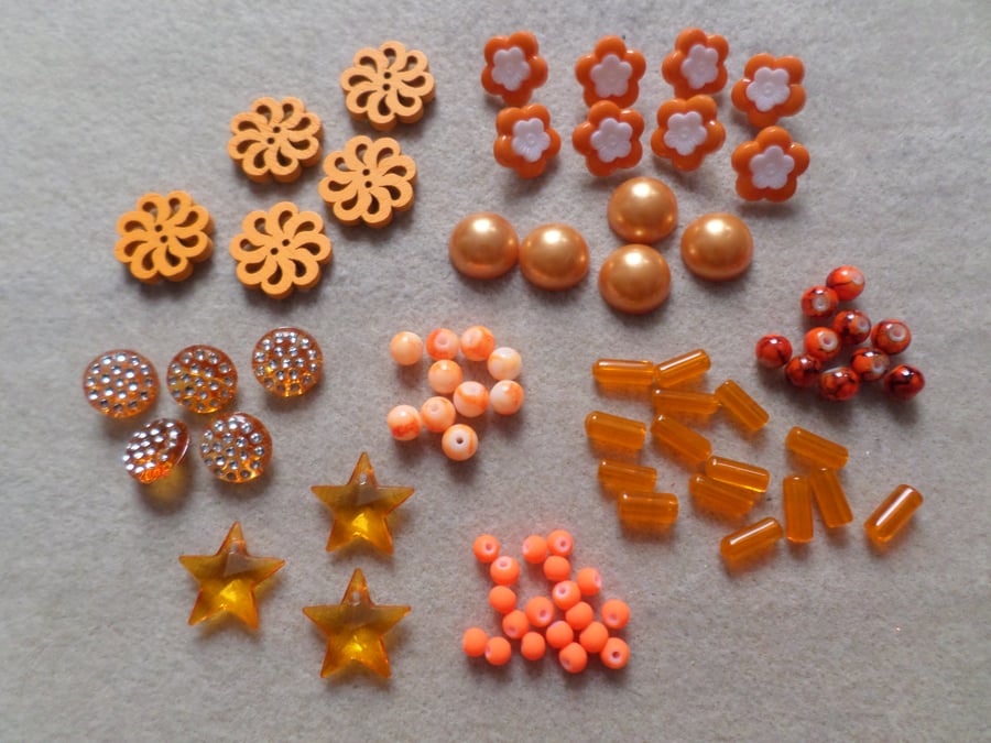 1 x Mixed Craft Pack - Orange