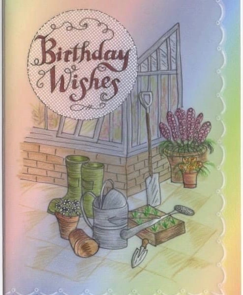 A card for the keen Gardener