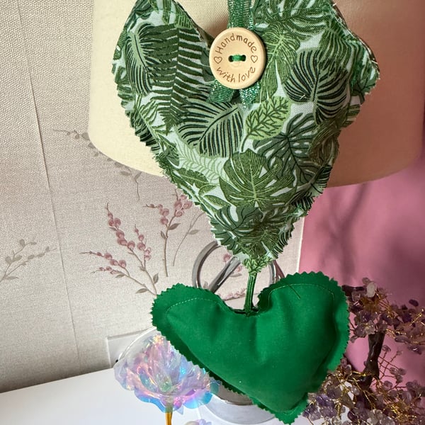 Hand made Lavender Hearts