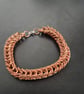 Box Chain Copper Chainmaille Bracelet
