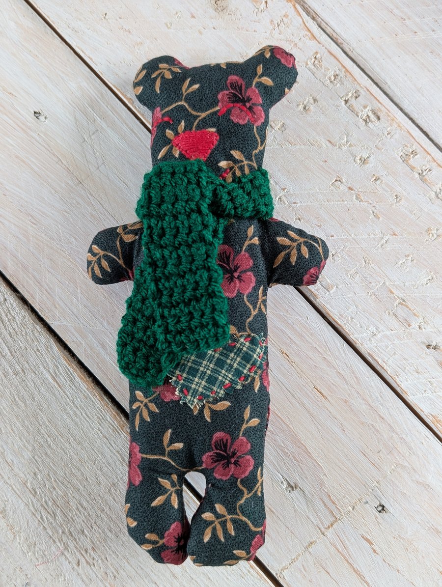 Handmade Fabric Bear 