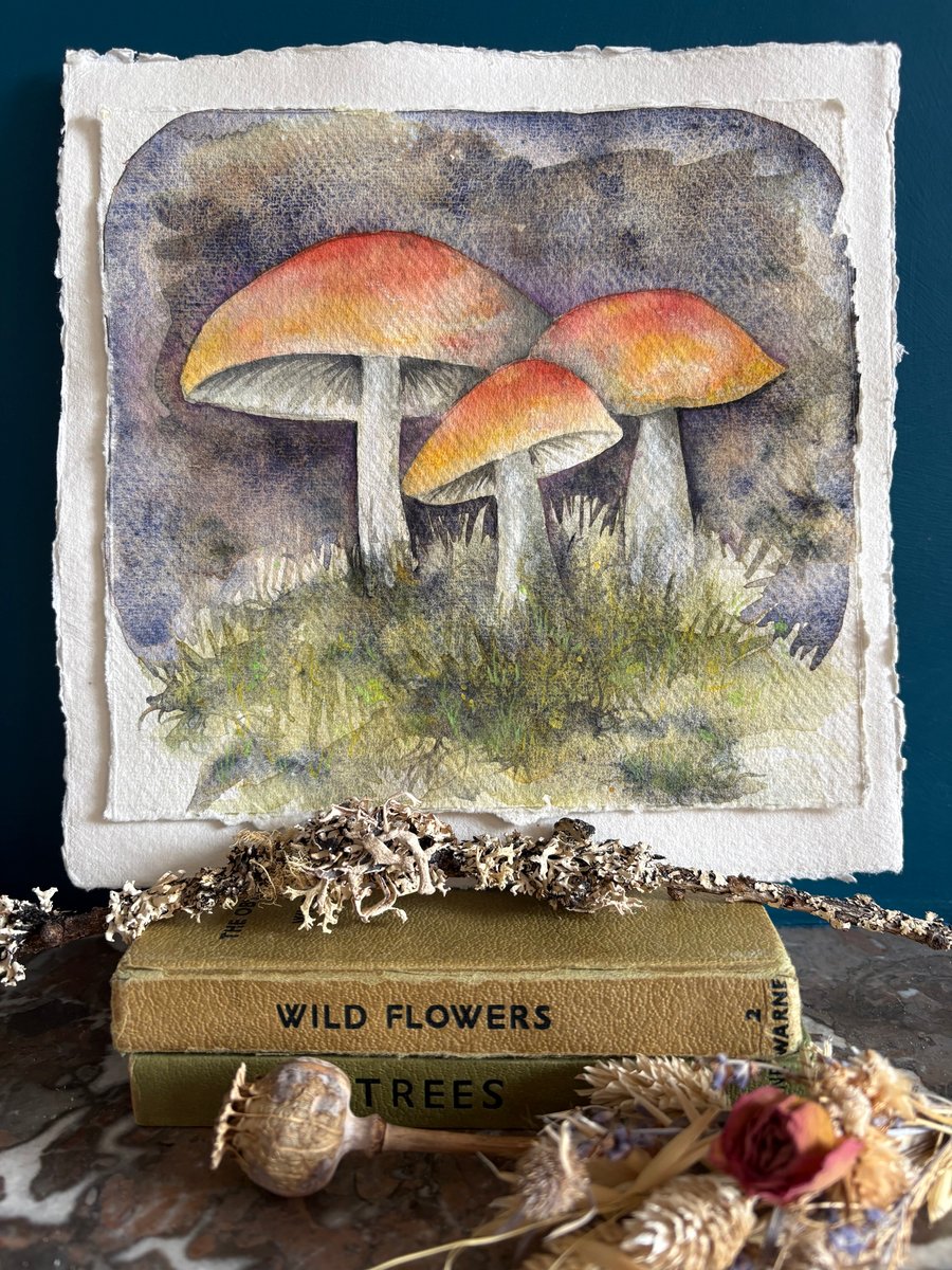 Original watercolour painting 'Forest Floor'