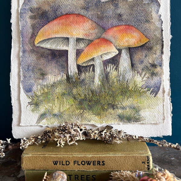 Original watercolour painting 'Forest Floor'