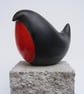Raku glazed bird (E) - Image 1