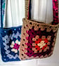 Improved! Crochet Granny Square Crossbody Bag  - Image 1