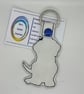 Embroidered Beagle Keyring - Image 2