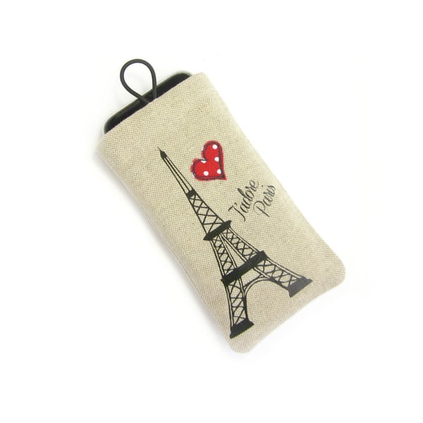 iPhone Sleeve, iPhone 6, Phone Case, Eiffel Tower