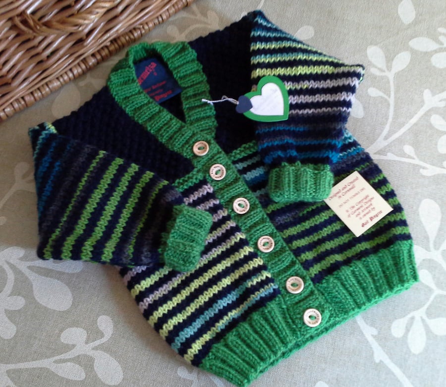 Baby Boys Cardigan 12-18 months Size