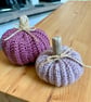 Set of two pink pumpkins - Image 6