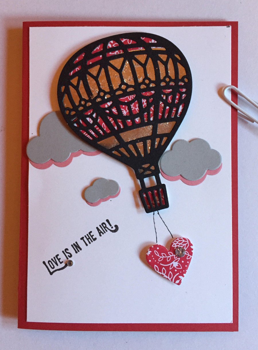 Valentine "Love is in the Air" Card 