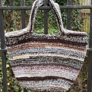 Brown tote bag 
