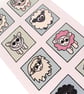 Cartoon Sheep Card - blank inside. CT-SHS - Image 1