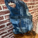 Denim Bag with handle 