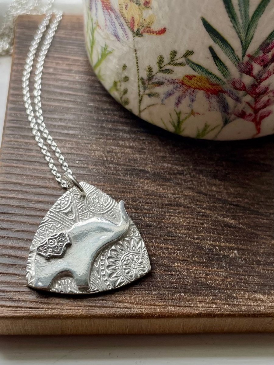 Fine silver Elephant no.1