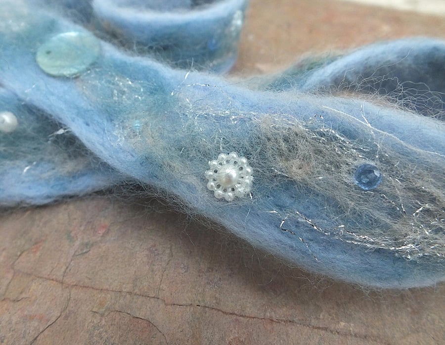 Luxury Needle-felt 'Ribbon' Trim  