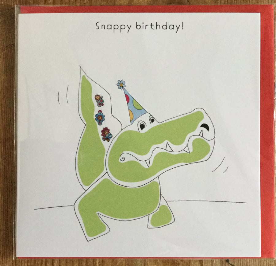 Snappy Birthday Card 