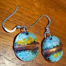 Lichen & Copper earrings