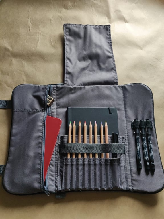 Artist A5 case, art bag, pencil case 