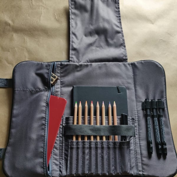 Artist A5 case, art bag, pencil case 