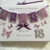 Personalised Handmade Birthday Card Boxed Daughter Granddaughter 18 21 30 40 50
