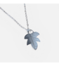 Silver Leaf Necklace - Image 3