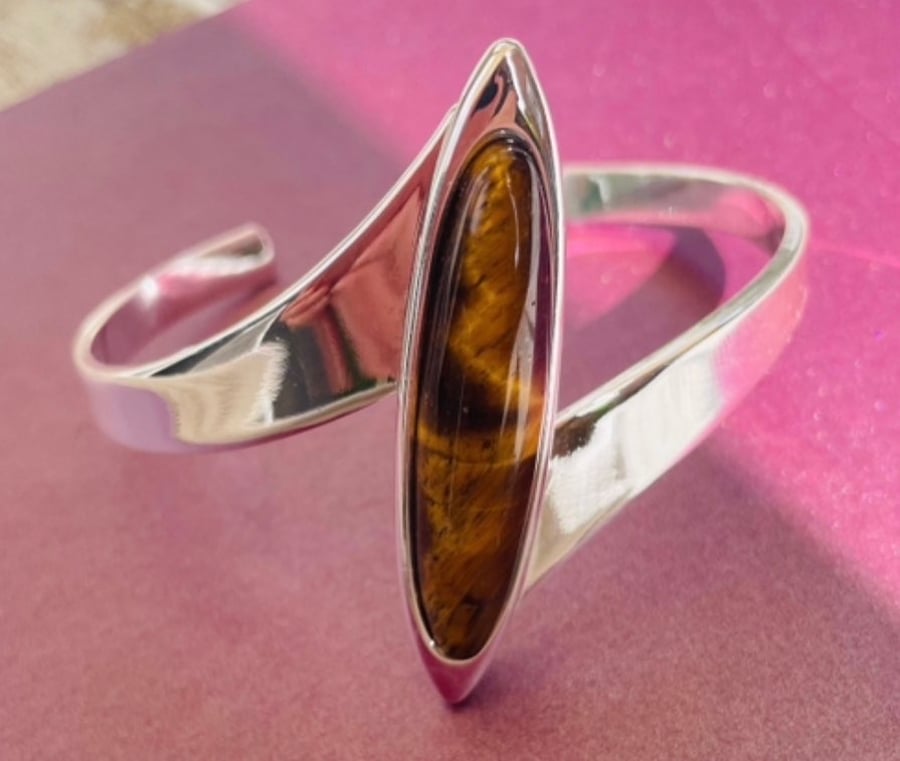 Tigers eye bangle