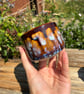 Handmade Retro Brown Ceramic Cups - Handleless Stoneware Coffee Mug (200ml, 7oz) - Image 3