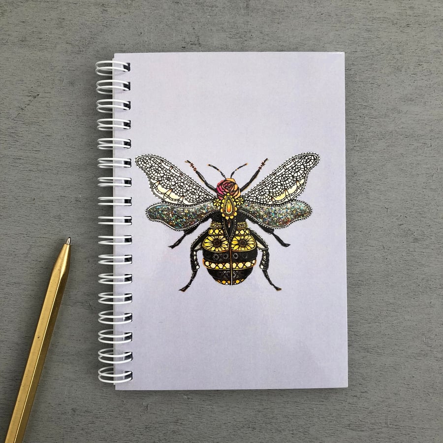 SALE 'Bee' A6 Notebook