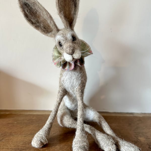Hare with ruffle 