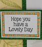 Spring flowers greetings card - Image 3