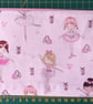 Childs Pastel Pink Pencil Case, Dancing Ballerinas - Image 3