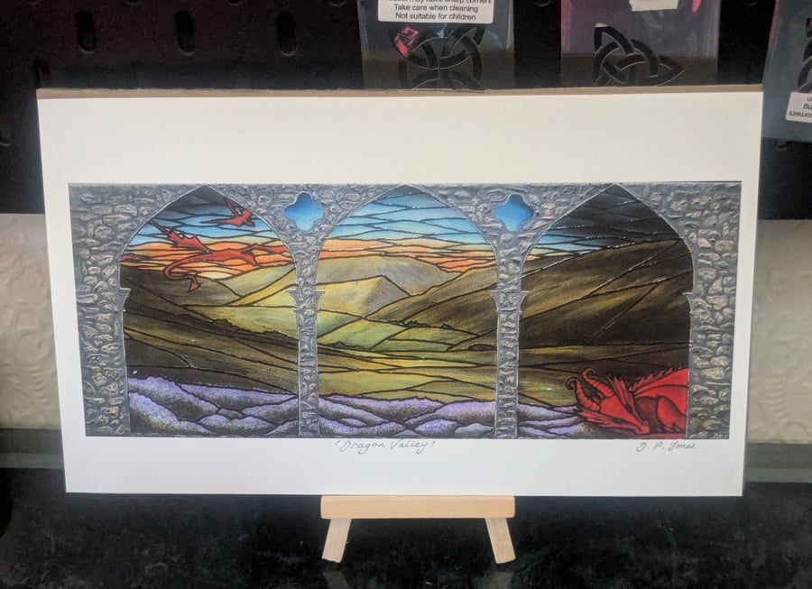 'Dragon Valley' Print of Original Artwork.