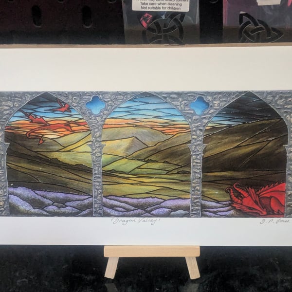 'Dragon Valley' Print of Original Artwork.