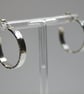 Sterling Silver Wide Hoops - Image 5