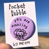 You Are Amazing Pocket Pebble