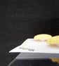 Buttons Yellow 30mm Handmade Embroidered Yorkshire Style  - Image 4