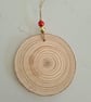 Christmas decoration chihuahua dog wood slice hanging decoration - Image 6
