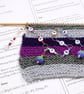 Rainbow Jewel Knitting Row Counter Chain - 1–0 Number Stitch Marker Chain - Image 5