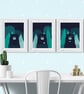 Nordic Bear II Wall Art Print, Print Nursery Print, Nordic Style Print - Image 4