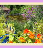 Around The Pond Norfolk Greeting Card A5  - Image 1