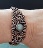 Labradorite and Copper Cuff Bracelet - Image 7