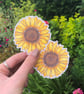 Sunflower Sticker - Eco Friendly Vinyl - Image 2
