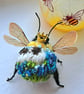 Embroidered Queen Bee 