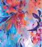 Celebration Original Painting, A4 Framed piece with mount - Image 2