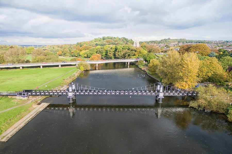 Ferry Bridge Burton on Trent print