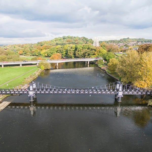 Ferry Bridge Burton on Trent print