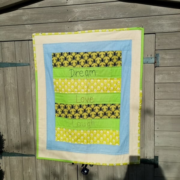 Baby quilt, baby floor blanket, quilts, baby gift