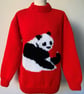 Hand Knitted Red Panda - Image 1