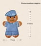 RAF Cadet Gingerbread Decoration - Embroidered Air Cadet Character - Image 4