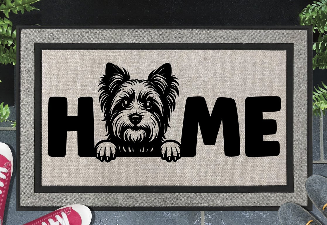 Biewer Terrier Doormat No.1 - All Weather - Biewer Terrier Welcome Mat, 45x70cm 